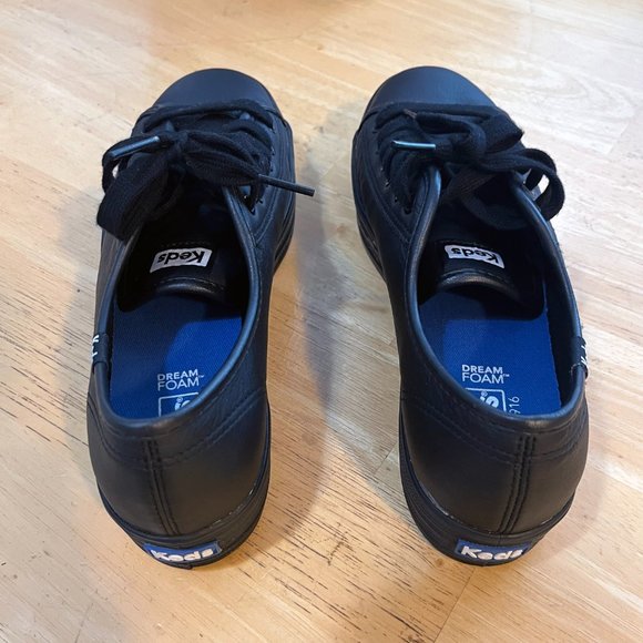 NEW Keds - Women's Triple Kick Leather Shoes (WH57311) (size 7.5) - Picture 2 of 7